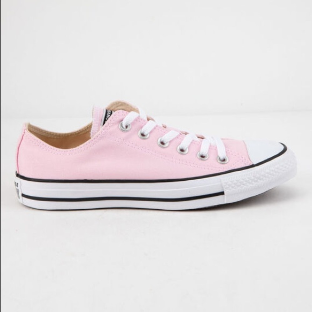 Light Pink Low Top Converse